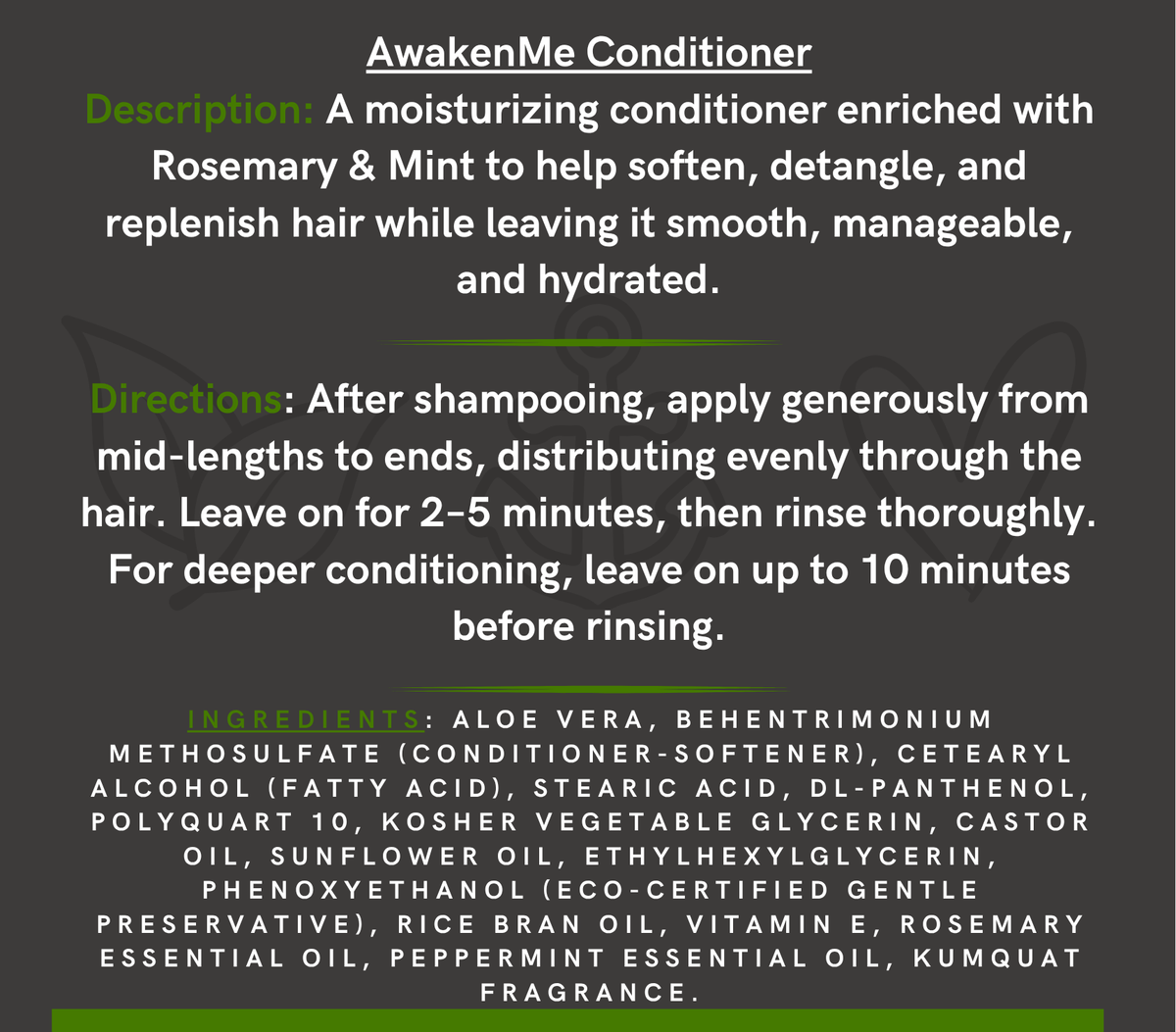 AwakenMe Conditioner